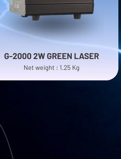 G-2000 2W Green Laser — BigDeeper Lasers