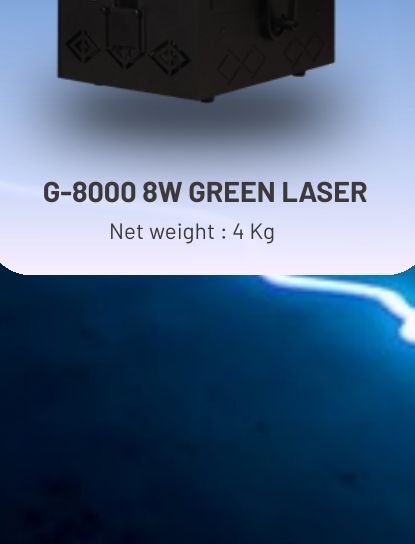 G-8000 8W Green Laser — BigDeeper Lasers