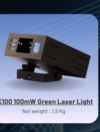 K100 100mW Green Laser — BigDeeper Lasers