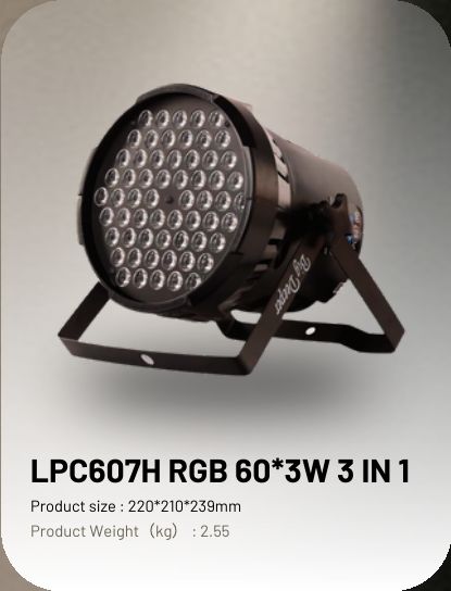 LPC607H RGB 60×3W 3-in-1 — BigDeeper Par Lights